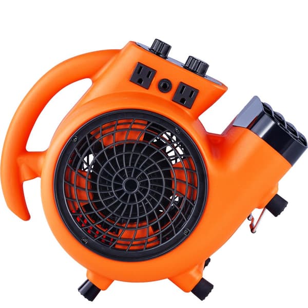Lattiapuhallin 1380 RPM, 1000 CFM, 4 Puhalluskulmalla, Tehokas 3-Vaihteinen Ilmakoneisto