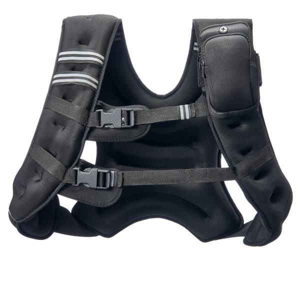 30lb Vægtet Vest til Mænd og Kvinder, Træningsudstyr til Styrketræning, Justerbar, Komfortabel, Effektiv Fitness-Accessory