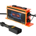 Miniatyrbillede 1 af 11: 36V 18AMP Smart Golfvogn Batterioplader til EZGO D-Style, IP67, ETL, Hurtig Opladning, Lang Levetid