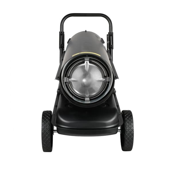 70000 BTU Petroleum/Diesel Torpedo Rumvarmer med Termostat, Effektiv og Hurtig Opvarmning, Ideel til Store Rum.
