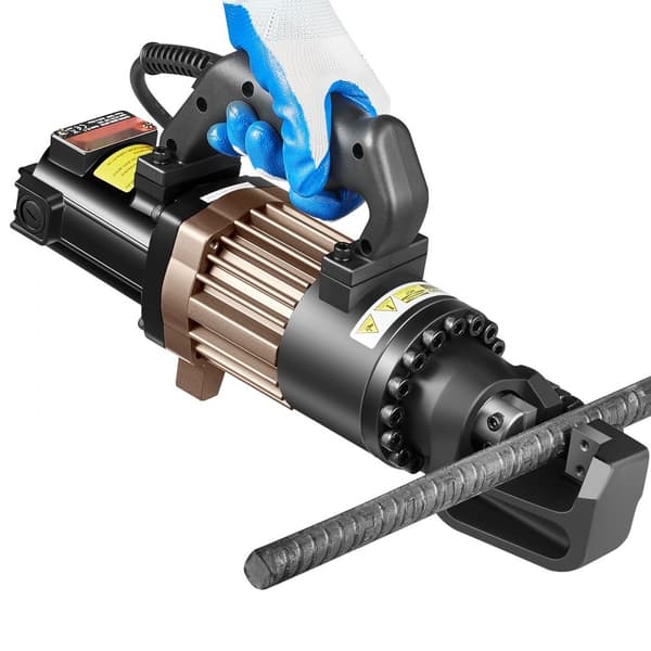 1500W elektrisk hydraulisk armeringskniv, skærer op til 7/8 tomme #7, for præcise snit, robust design, effektiv skæreevne, 4-22mm.