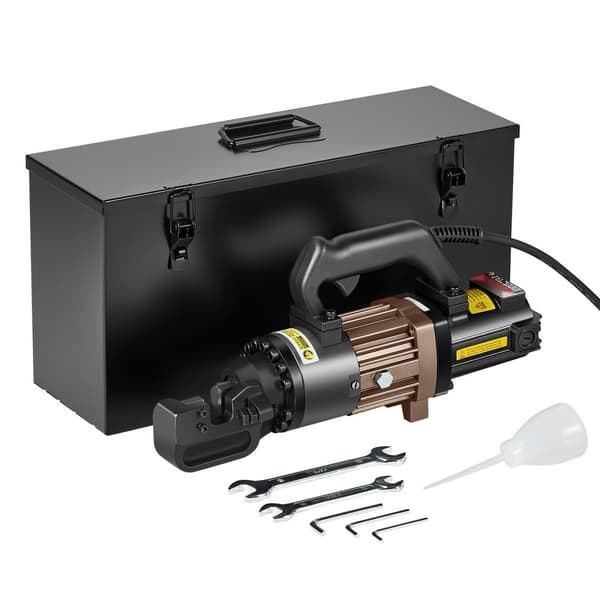 1500W elektrisk hydraulisk armeringskniv, skærer op til 7/8 tomme #7, for præcise snit, robust design, effektiv skæreevne, 4-22mm.