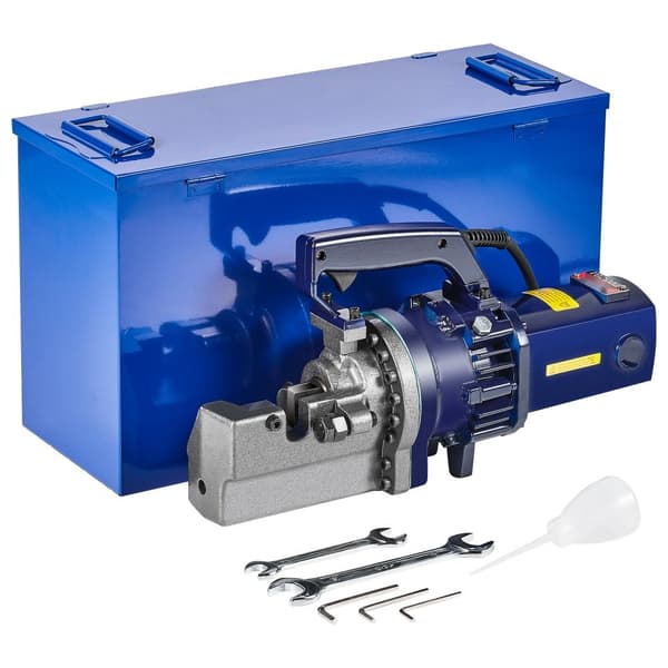 1700W elektrisk hydraulisk armeringsjernsskærer, kapacitet op til 1 tomme #8 (5-25 mm), kraftfuld og effektiv skæring.