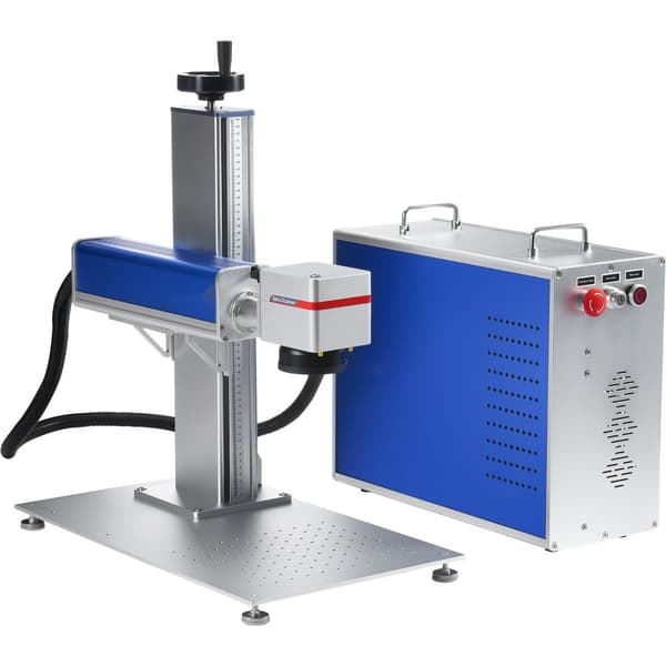 Fiberlasermærkemaskine 30W, LightBurn-kompatibel, præcise gravurer, hurtig hastighed, nem at bruge.