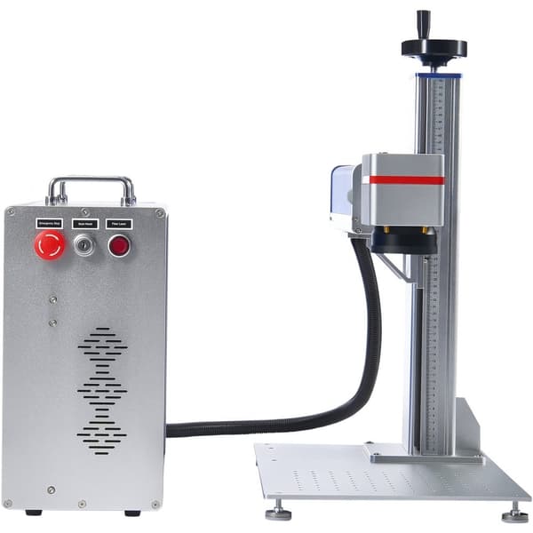 Fiberlasermærkemaskine 30W, LightBurn-kompatibel, præcise gravurer, hurtig hastighed, nem at bruge.