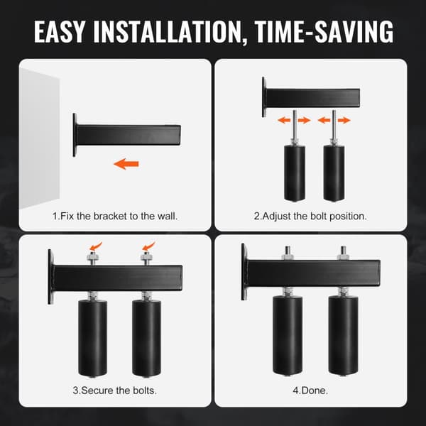 6” Sliding Gate Kit, Justerbar rullende hardware med T-beslag, ideel til dører, nem installation, robust design.