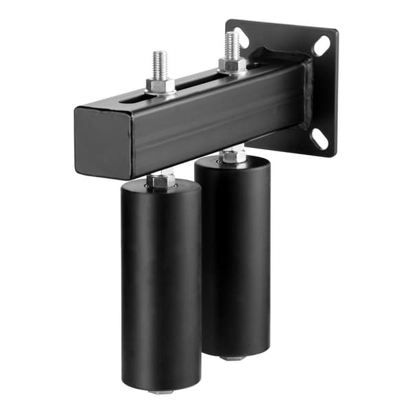 6” Sliding Gate Kit, Justerbar rullende hardware med T-beslag, ideel til dører, nem installation, robust design.