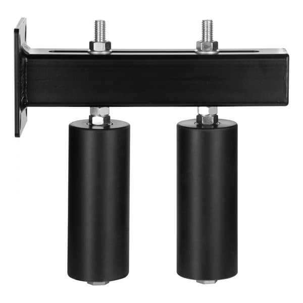 6” Sliding Gate Kit, Justerbar rullende hardware med T-beslag, ideel til dører, nem installation, robust design.