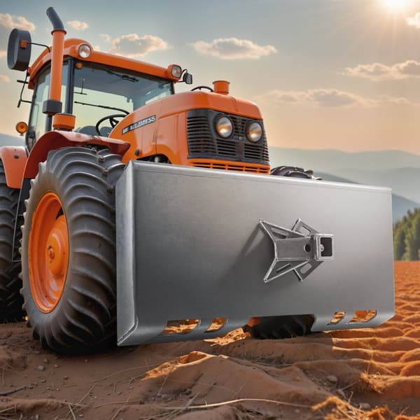 5/16 Skid Steer Fastgørelsesplade, Hurtig Fastgørelsesplade til Skid Steer, Holdbar Mount, Effektiv og Praktisk Tilbehør.