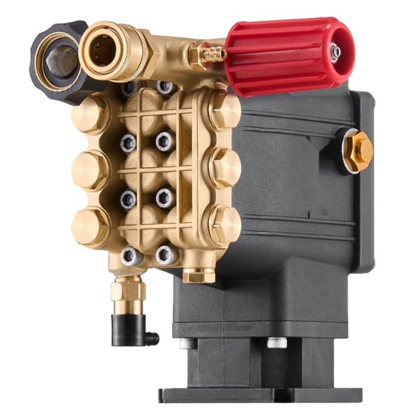 Højtryksrenserpumpe 3/4 akse, vandret triplex stempel, 3300 PSI, 2.5GPM, højtryksrengøring, effektiv og holdbar.