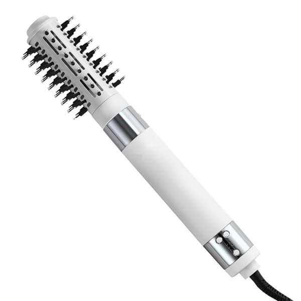 Ionic Hot Air Styler Hiustenkuivaajaharja, Kaksilla Harjoilla, Lisää Volyymia, Nopeaa Kuivaamista, Monipuolinen Käyttö