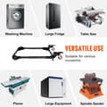Miniatyrbild 6 av 11: Mobilbas Tung Duty Universal Ställ 295 kg Kapacitet för Verktygsmaskiner, Justerbar Höjd, Stabil Stödfunktion, Professionell Användning