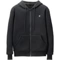 Miniatyrbillede 11 af 11: Varme Hoodie Sweatshirt Zip Up Unisex med batteri, sort L, til mænd og kvinder, komfortabel og alsidig.