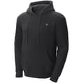 Miniatyrbillede 9 af 11: Unisex Hætte Sweatshirt med Varme, Batteridrevet, XXL, Sort, Komfortabel og Justerbar Temperatur.