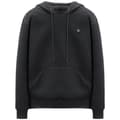 Miniatyrbillede 11 af 11: Unisex Hætte Sweatshirt med Varme, Batteridrevet, XXL, Sort, Komfortabel og Justerbar Temperatur.