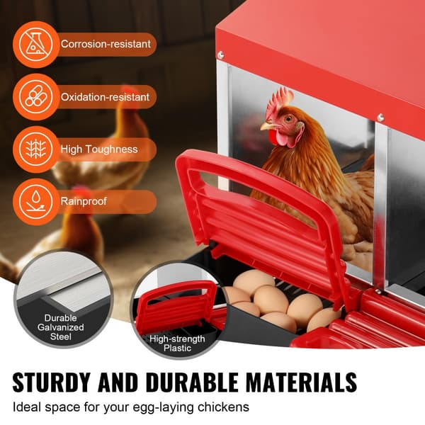 Kycklingbobox 8-fack, hållbar design, effektiv förvaring, rostfritt stål, enkel att rengöra, perfekt för matdistribution, professionell användning