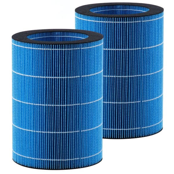 2-pak Erstatningsfilter til 5L Fordampningsfugter, Effektiv Rensefunktion, Optimeret Ydelse, Let at Installere.