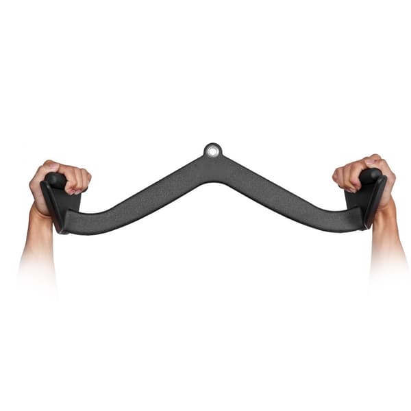 LAT Pulldown Bar Tricep Håndtag, V-Bar til Kabelmaskine, Fitnessudstyr til Hjemmetræning, Robust og Holdbart