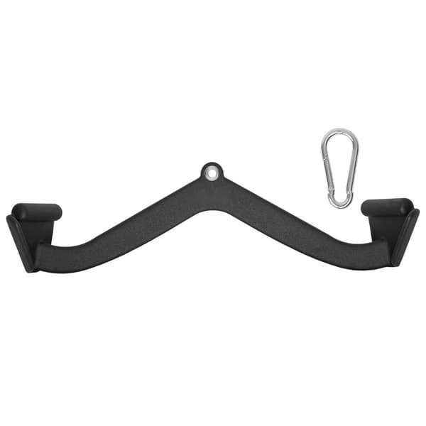 LAT Pulldown Bar Tricep Håndtag, V-Bar til Kabelmaskine, Fitnessudstyr til Hjemmetræning, Robust og Holdbart