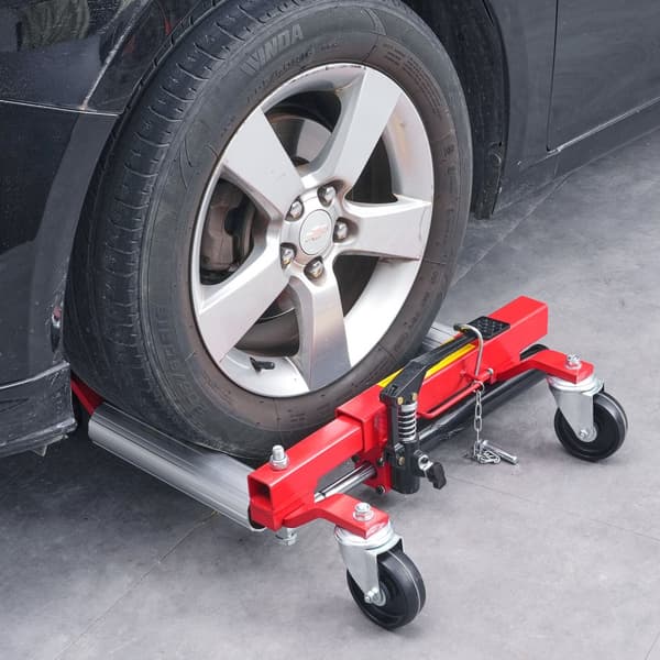 Robust hjul dolly til bilpositionering, 1500 lbs, 2 pakker, tung belastning, nem transport og opbevaring.
