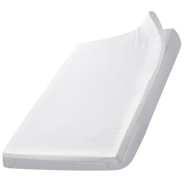 Irrotettava ja pestävä memory foam patjanpäällinen, queen-koko, 76.2 mm paksuus, mukava nukkuminen