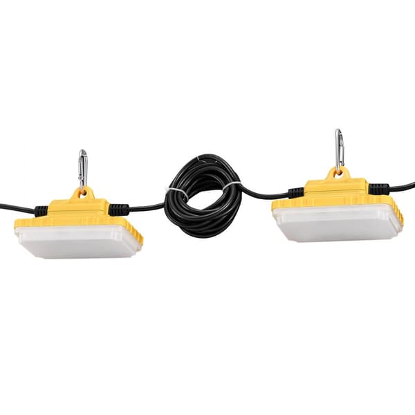 100FT Rakennusvalot 150W 15000LM, Yhdistettävä, Vedenpitävä Työvalaistus, Tehokas LED-valaistus