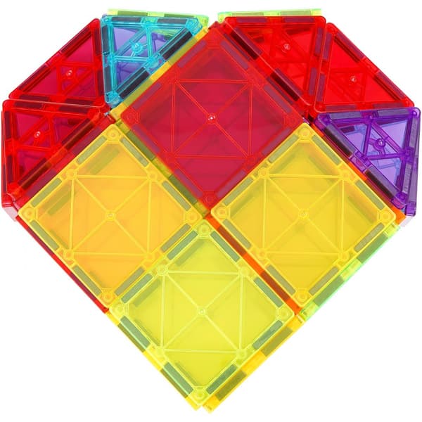 Magneettiset Laatat 3D-Rakennuslelu 181 KPL, Magneettipalikat lapsille, kehittävä leikkiset, luovuus, oppiminen