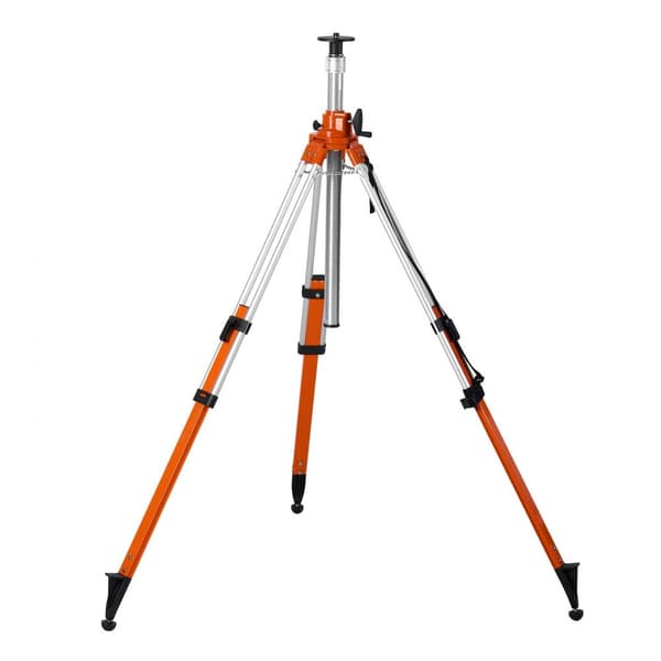 Laser Nivelleringsstativ med 5/8-11 gevind, Højdejustering 45,07-114,37 cm, Stabil og Justerbar Tripod.