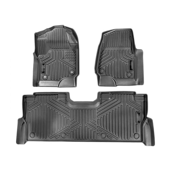 Ford F-250/F-350/F-450 2017-2022 auton lattiamatot, 3 kpl, yhteensopivat, kestävä ja helppo puhdistaa