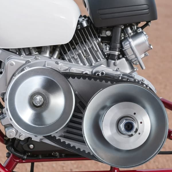 Vetokytkin 2000 RPM, Kestävä moottorin kytkin 2-8 hv, kumihihnavalinta, korkealaatuinen ja pitkäikäinen