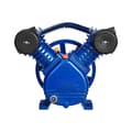 Miniatyrbillede 1 af 11: Luftkompressorpumpehoved 3HP, 6.25CFM @ 90PSI, 2-cylindret stempelpumpe, høj effektivitet, robust design.