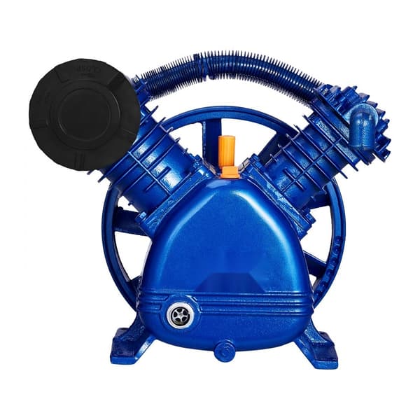 Luftkompressorpump 5,5HK, 5,75CFM @ 90PSI, 2-cylindrig kolvpump, effektiv industriell pump för kraftfulla behov