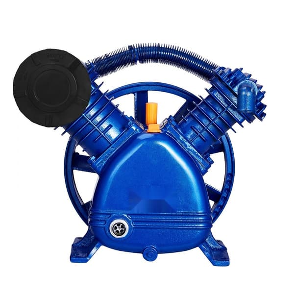 Luftkompressorpump 5,5HK, 5,75CFM @ 90PSI, 2-cylindrig kolvpump, effektiv industriell pump för kraftfulla behov