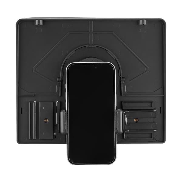 Bærbar 10'' teleprompter med fjernbetjening til livestreaming, smartphone til webcam, nem at bruge, perfekt til indholdsskabere.