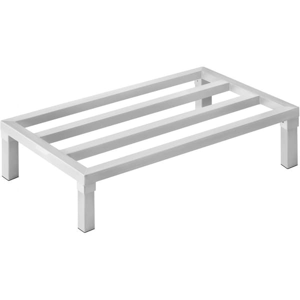 36 x 20 x 8 Alumiininen Tyhjennysteline, Kestävä Kiinteä Säilytysteline, Monipuolinen Säilytysratkaisu