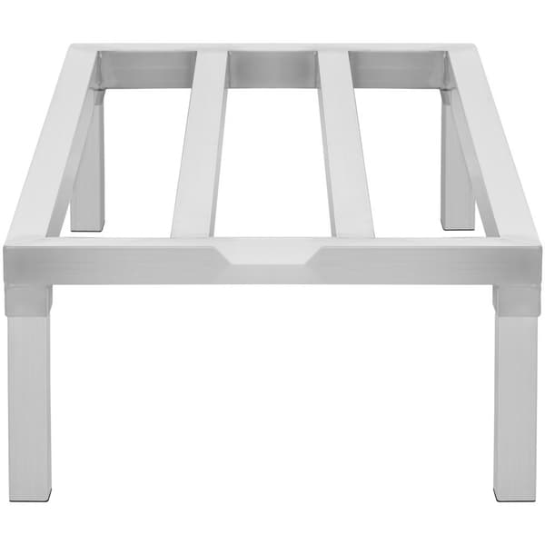 Aluminiumsstativ, stationært staldstativ 48x20x12, opbevaringsløsning med robust design, holdbart og pladsbesparende.