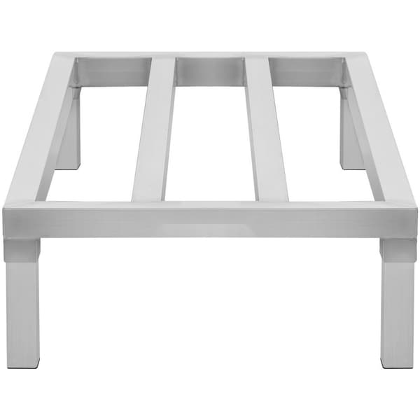 Alumiininen tyhjennysteline, 48 x 20 x 8 cm, kestävä säilytysteline, monikäyttöinen ja käytännöllinen säilytysratkaisu