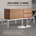Miniatyrbillede 3 af 11: Aluminiumsstativ 60x20x12, stationært opbevaringsstativ til stald, holdbart og funktionelt design.