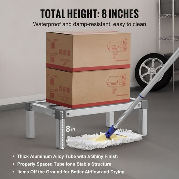 Aluminiumsstativ til opbevaring 24 x 14 x 8 i staldstil, robust og pladsbesparende design, perfekt til e-handelsforhandlere.
