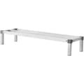Miniatyrbillede 10 af 11: Aluminiumsstativ til opbevaring, Stationært staldstativ 48x14x8, Holdbart, Pladsbesparende og Multifunktionelt.
