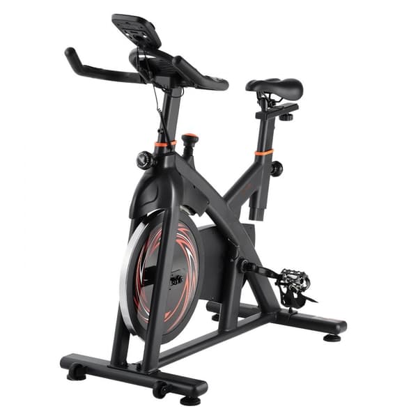 Motionscykel med magnetiskt motstånd, justerbart, kompakt design, tyst drift, perfekt för hemmaträning och konditionsträning