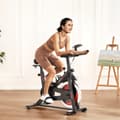 Miniatyrbillede 8 af 11: Magnetisk modstand motionscykel, indendørs stationær cykel, justerbar modstand, kompakt design, ideel til hjemmetræning.