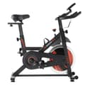 Miniatyrbillede 10 af 11: Magnetisk modstand motionscykel, indendørs stationær cykel, justerbar modstand, kompakt design, ideel til hjemmetræning.