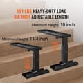 Miniatyrbild 2 av 11: Stödställning 23,4 L x 11,4-18 tum H, Vikbar Ladder Leveller, Robust Design för Byggprojekt, Stabilitetsförbättring