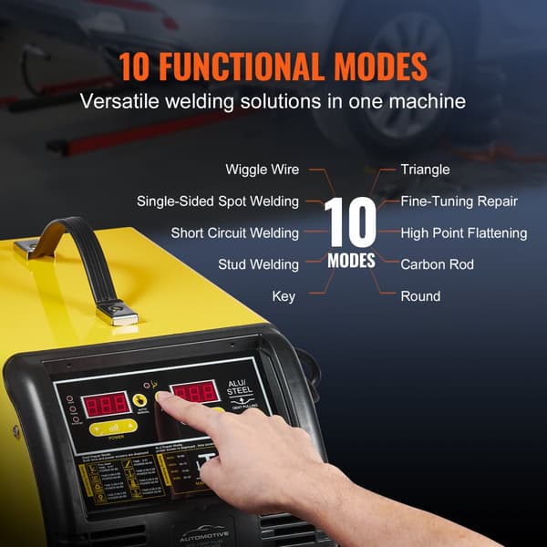 Dual Pro Stud Welder 5KW -hitsauskone teräspaneeleille, alumiinipaneelien hitsaaminen, ammattilaislaatu