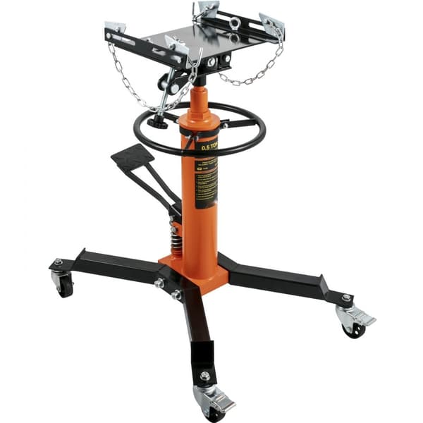 Transmissionsstik 1100 lbs, 2-trins hydraulisk højløft, vertikalt teleskopisk, robust og effektiv til løft og transport.
