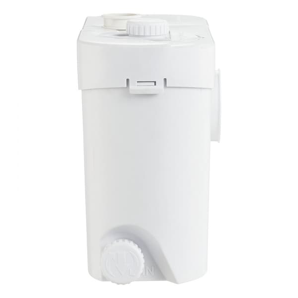 Macerator Avfallspump 700W, 9600l/h, 10m utloppshuvud, 99% effektiv, perfekt för toalett, källare, kök, badkar, diskmaskin