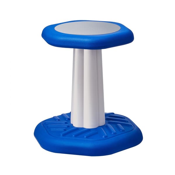 Aktiivituoli Sienityyny 3-7-vuotiaille, Sininen, Ergonominen Lastenhuoneeseen, Wobble Chair, Parantaa Keskittymiskykyä