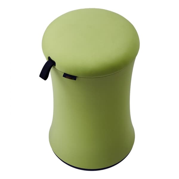 Wobble Chair Højdejusterbar 19,3-25, Aktiv Stol med Stofbetræk, Ergonomisk Design, Støtte til Ryg og Krop.