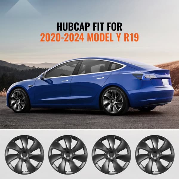 19 vanteensuoja 2021-2023 Model Y, pölykapseli venttiilisuuttimen reiällä, kestävä pyörän suojus